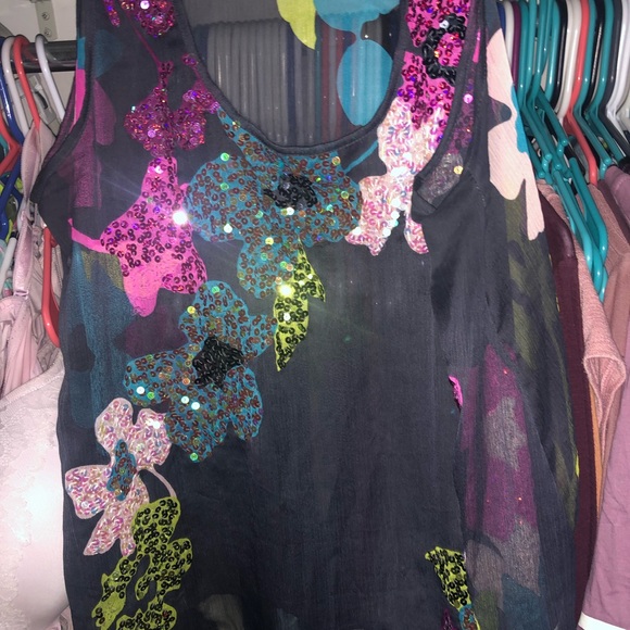 Candie's Tops - Candies sheer tank top